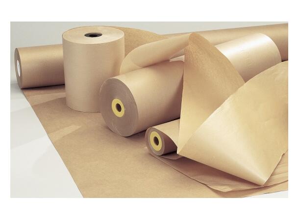 Kraftpapir ubleket 57 cm 80 gr 7 kg/rull 